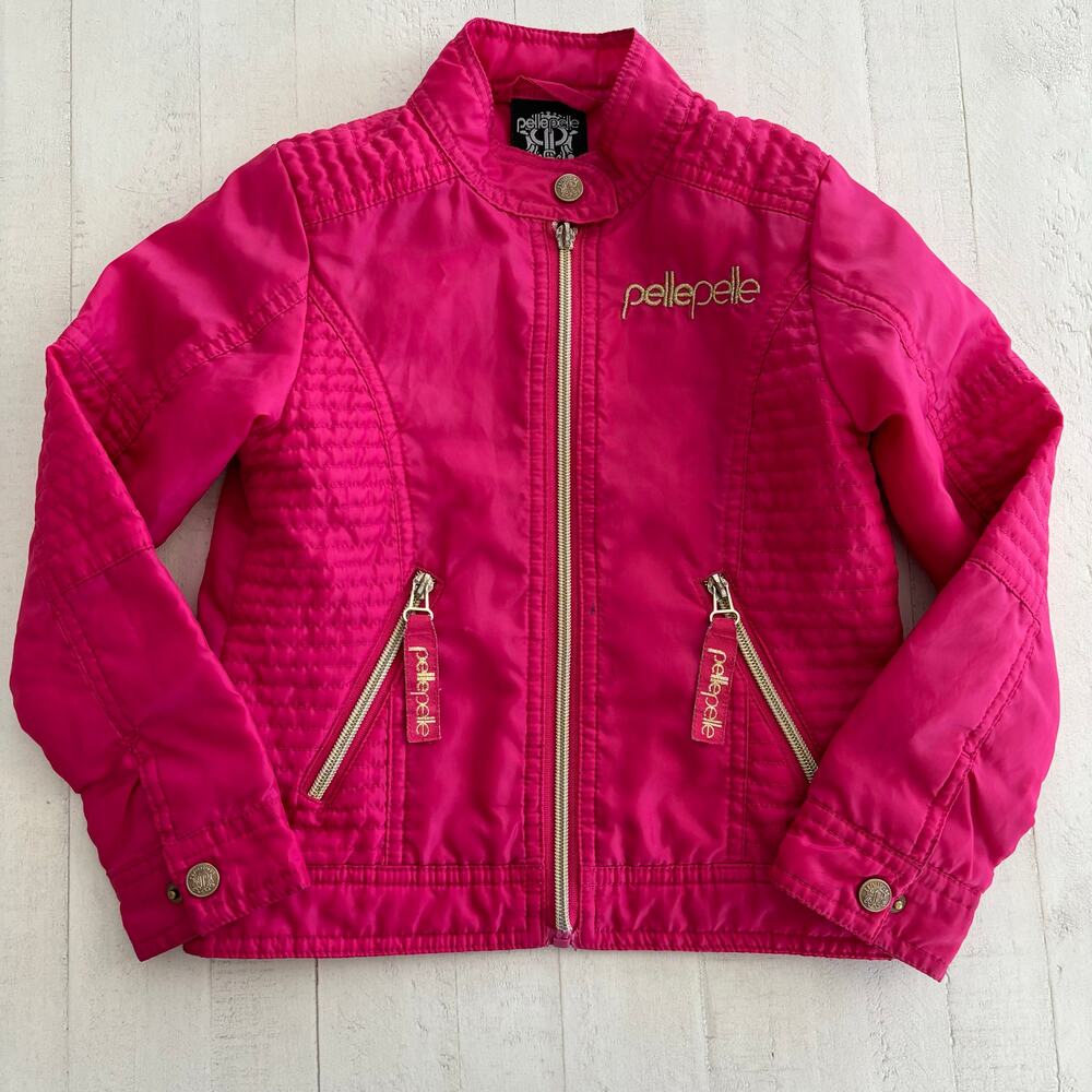 Girls Size 6 Hot Pink Pelle Pelle Jacket